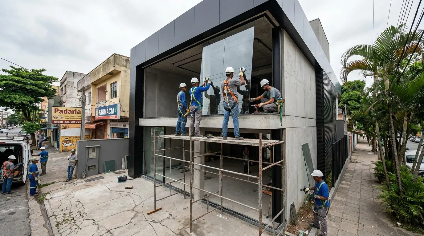 Fachadas para Lojas e Empresas em Salvador‑BA