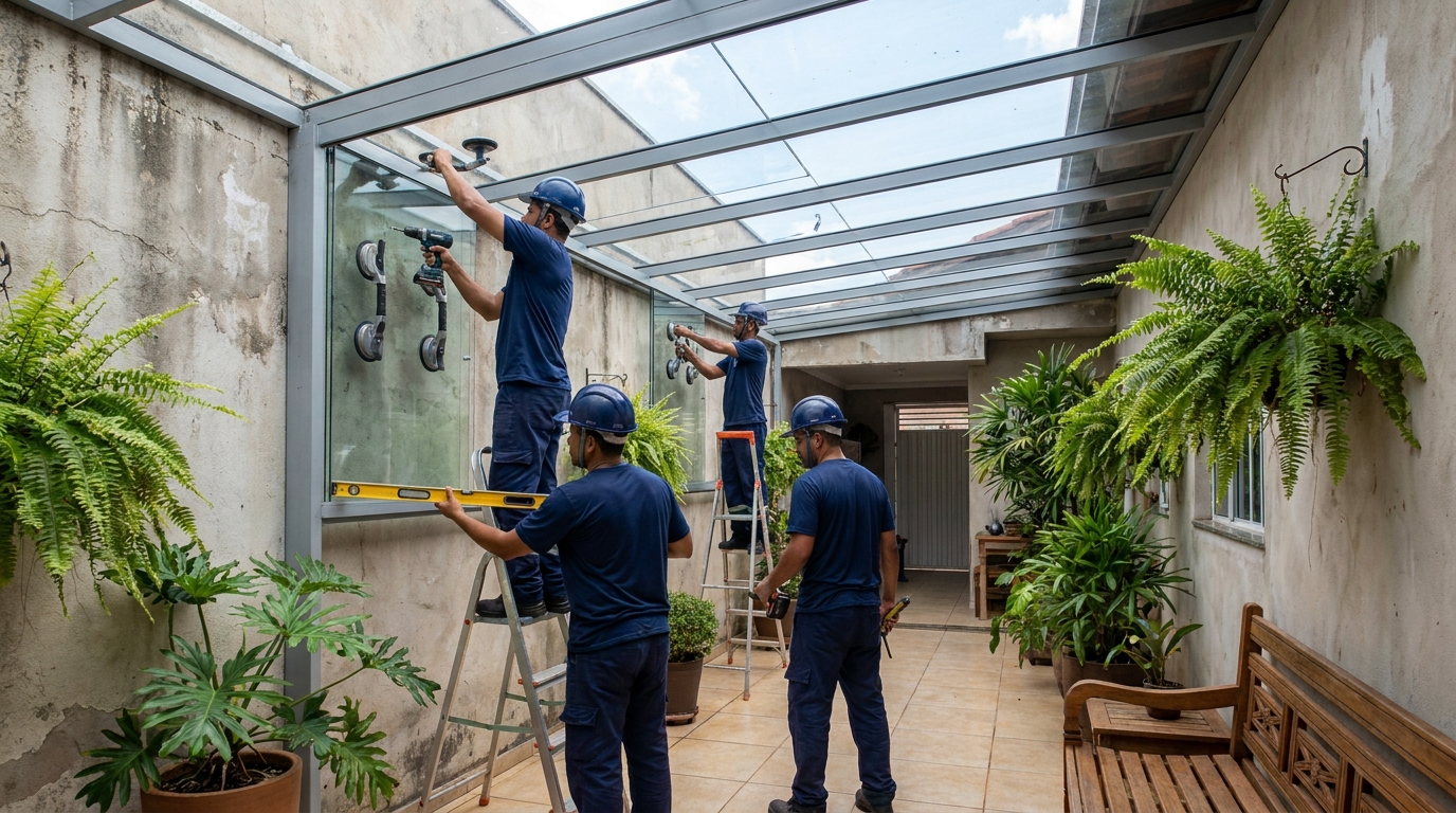 Proteção para Espaços Abertos no Comércio, Salvador‑BA