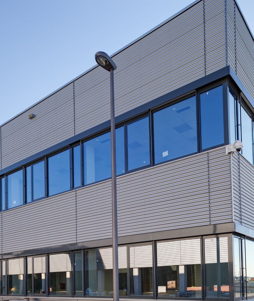 fachada de vidro em Salvador