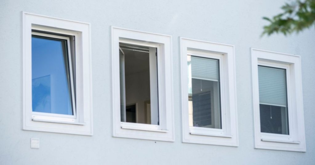 Janelas de vidro em Salvador