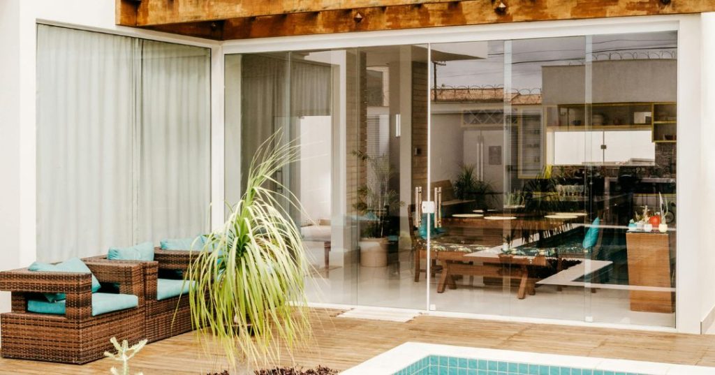 Portas de vidro em Salvador